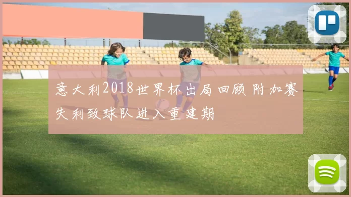 意大利2018世界杯出局回顾 附加赛失利致球队进入重建期